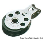 Bozzello 1 puleggia 6x25