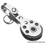 Bozzello 1 puleggia grillo 6x25