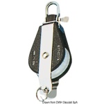 Bozzello 1 puleggia arricavo fisso o girevole A