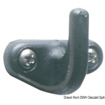 Gancetto nylon nero