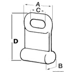 Cursore per randa 12x22 mm