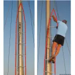 Scala antitorsione per albero da 16 m (lunghezza scaletta 14,80 m) - immagine 4