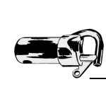 Attacco tangone RWO 25 mm