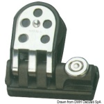 Passascotte con bozzello per rotaia 25/26 mm