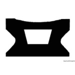 Rotaia lega leggera 31x19 mm  2 m - immagine 2