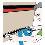 Linea gallegg. rosso mattone 15 mm - immagine 4