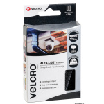 VELCRO® Brand ALFA-LOK® 25mm x 76mm, 4 set, nero - immagine 2