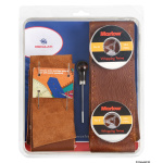 Kit Pelle Marrone per ruota timone - immagine 2