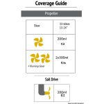 Kit antivegetativa siliconica PROPSPEED 200 ml - immagine 3