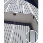 Rivestimento Teak EVA color grigio 2400x1200x6 mm