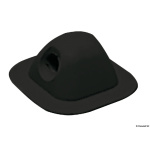 Passacima nero 96x96 mm