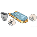 Aggancio nylon per teloni