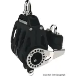 Bozzello Control 60 triplo a cricco strozzatore  con arricavo