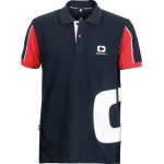 Polo Sport Osculati 2021 blu e rossa uomo