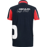 Polo Sport Osculati 2021 blu e rossa uomo - immagine 4