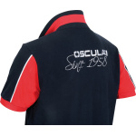 Polo Sport Osculati 2021 blu e rossa uomo - immagine 5