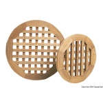 Grigliato circolare teak 400 mm
