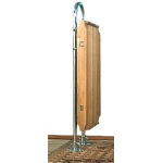 Tavolo teak pieghevole 70x90 cm - immagine 2