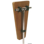 Porta motore in teak 3 morsetti