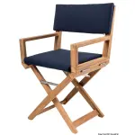 Sedia pieghevole ARC in Teak blue navy