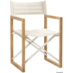 Sedia pieghevole teak ARC The Square lino