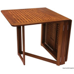 Tavolo teak pieghevole 78x145x70 cm - immagine 3