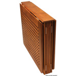 Tavolo teak pieghevole 78x145x70 cm - immagine 2