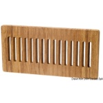 Frontalino protezione teak 125x250 mm