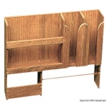 Porta piatti teak 490x106x425 mm