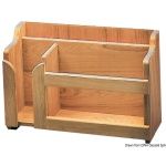 Porta piatti teak 395x152x282 mm