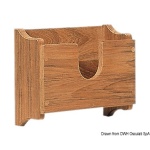 Porta binocolo teak 250x95x200 mm