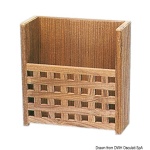 Portariviste teak 265x110x280 mm