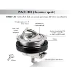 Alzapagliolo Eclipse PUSH LOCK con serratura - immagine 5