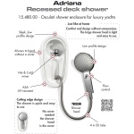 Box doccia ad incasso Adriana - immagine 6