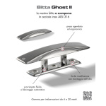 Bitta a scomparsa GHOST 240mm nera - immagine 6