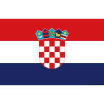 Bandiera Croazia 50 x 75 cm