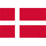Bandiera Danimarca 30 x 45 cm