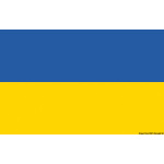 Bandiera Ucraina 20 x 30 cm