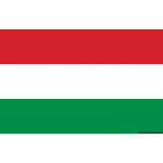 Bandiera Ungheria 20 x 30 cm