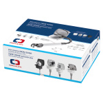 Box doccia New Edge cromato tubo inox 4 m - immagine 4