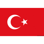 Bandiera Turchia 20 x 30 cm