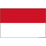 Bandiera Principato di Monaco 80 X 120 cm