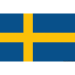 Bandiera Svezia 30 x 45 cm